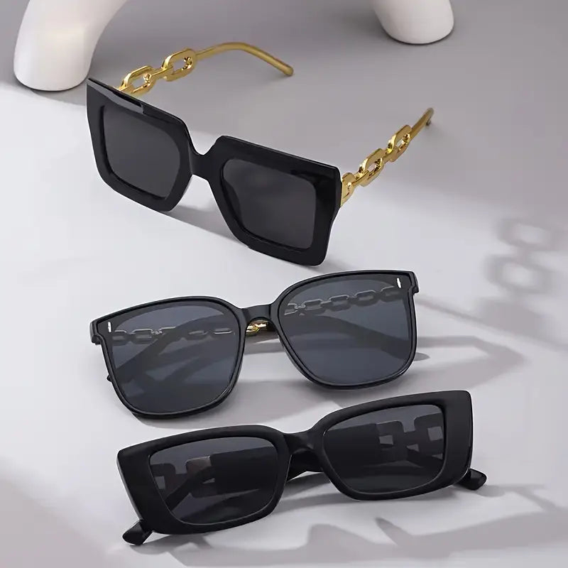 Stylish Glasses Set (Pack of 3)