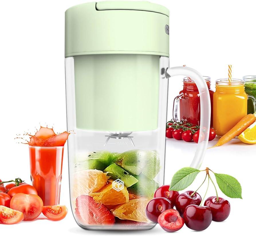 MINI SMOOTHIE BLENDER WITH STRAW