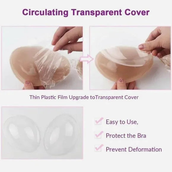 Reusable Strapless Adhesive Bra