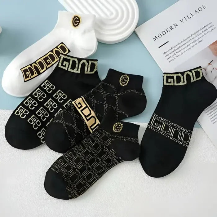 Low-Cut Short Socks(Pack of 5)