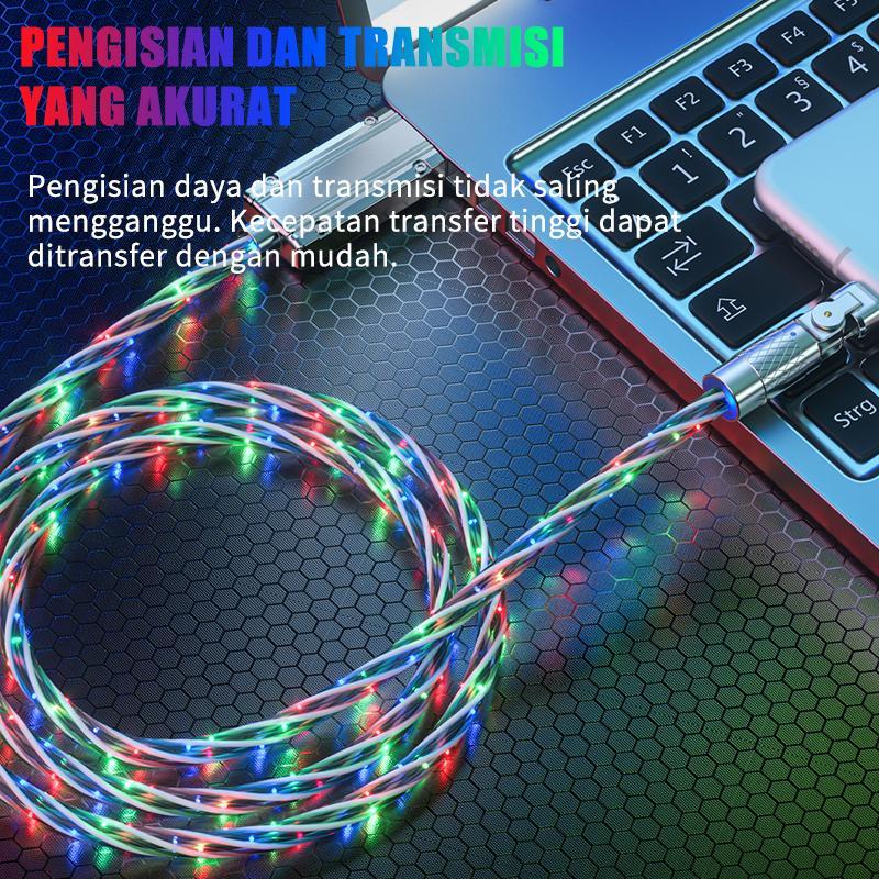 2 in 1 Luminous Cable, 3.3 ft