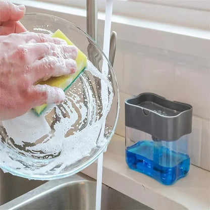 Liquid Soap Pump Dispenser(Free Sponge Gift )