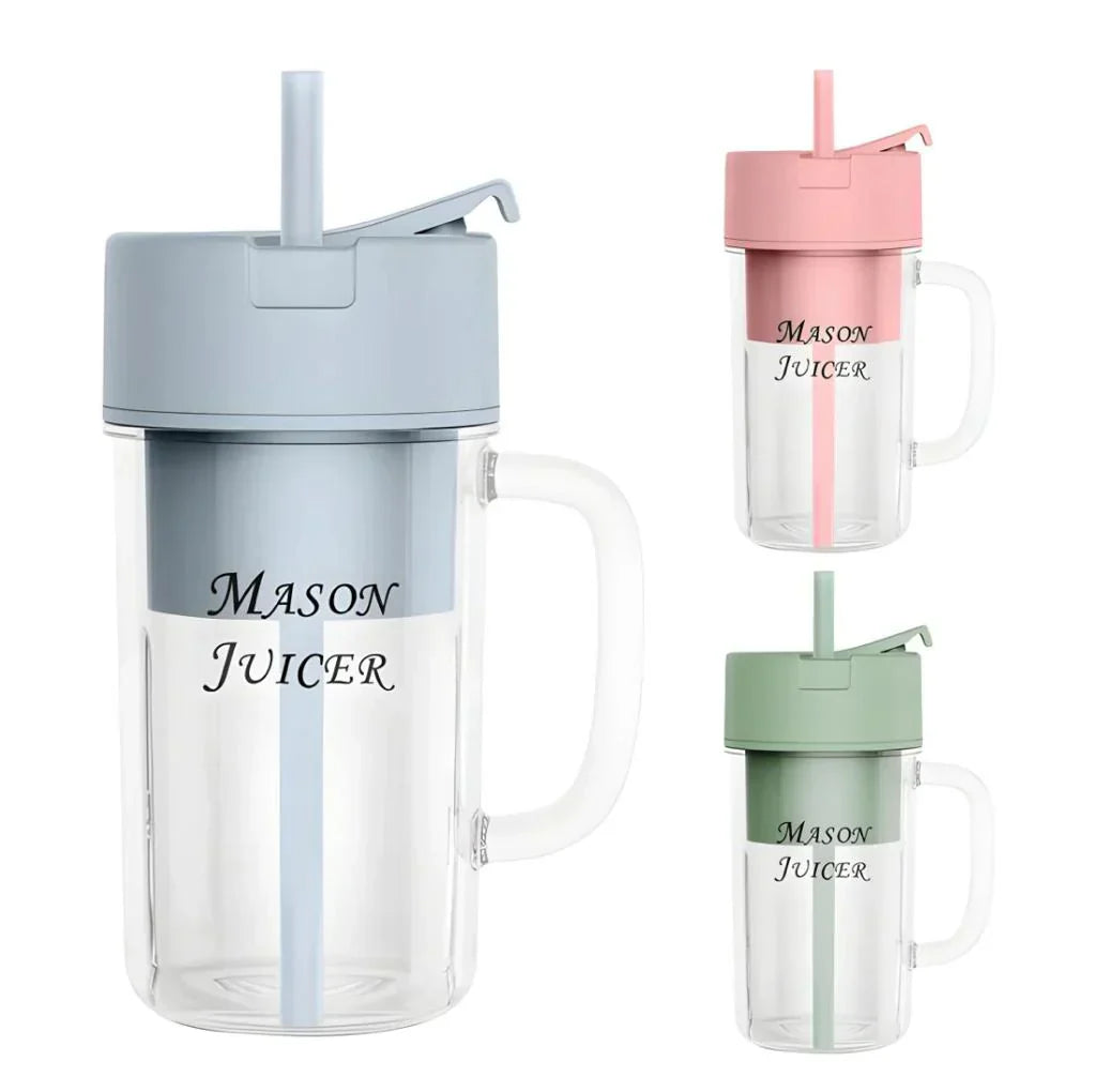 Mini Portable Juicer With Straw
