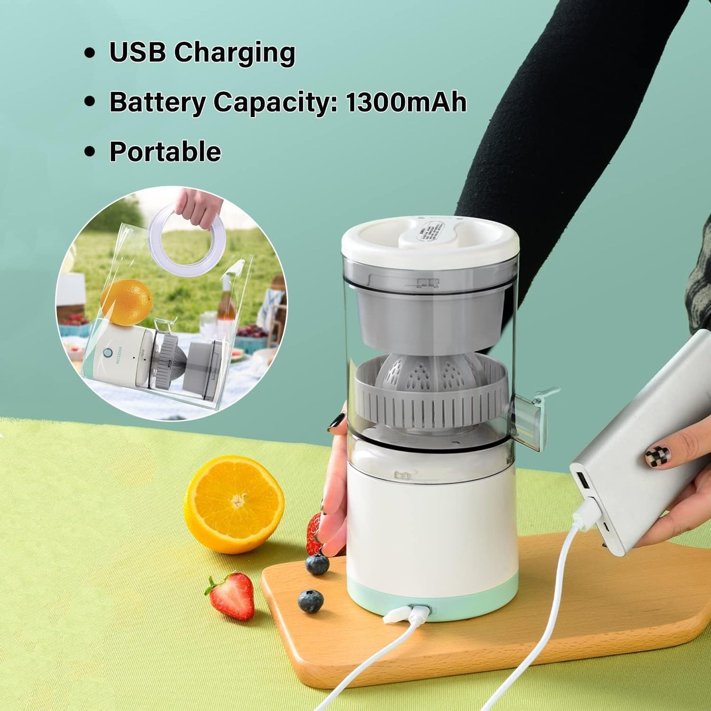 Portable Citrus Juicer