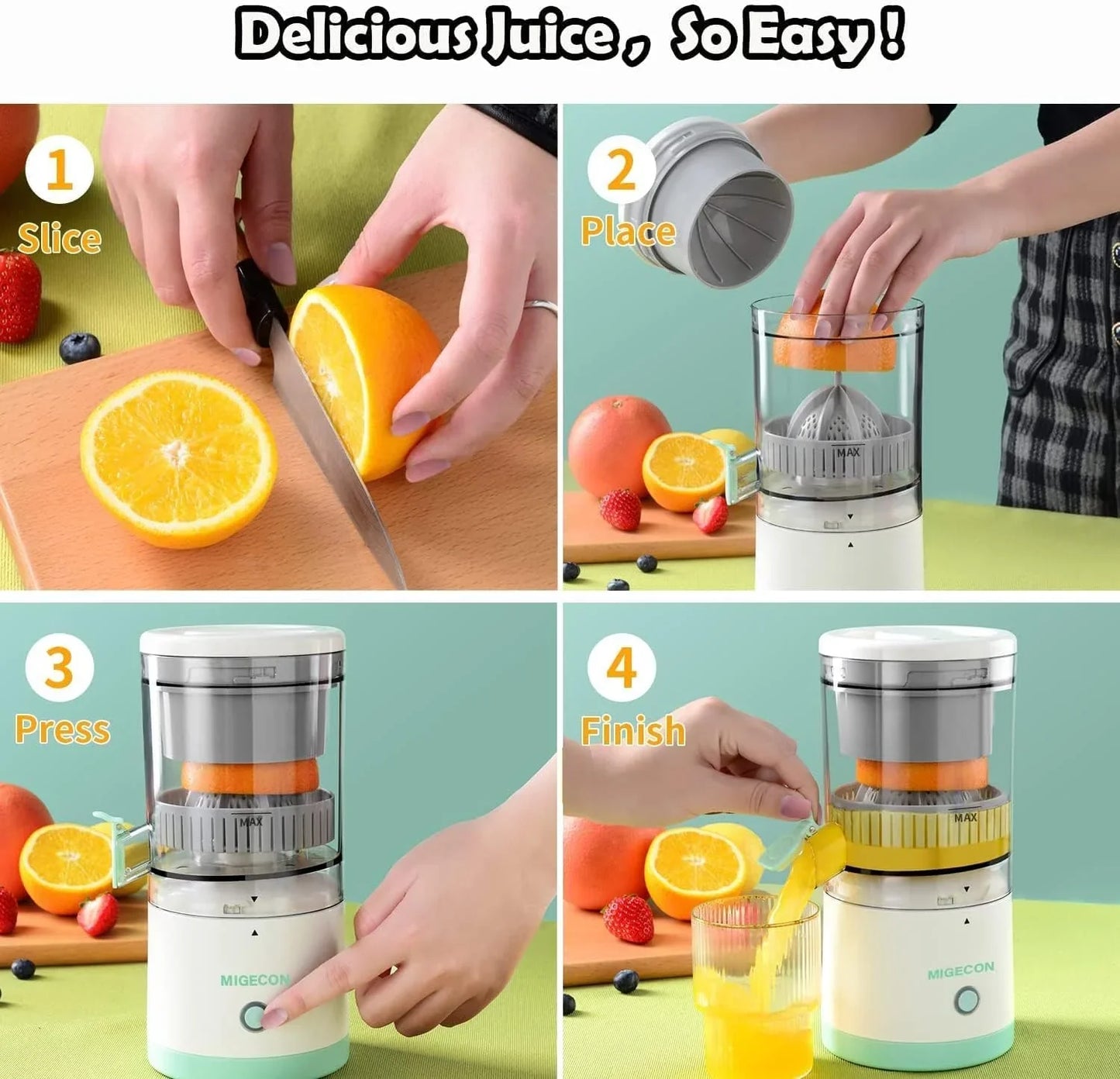 Portable Citrus Juicer