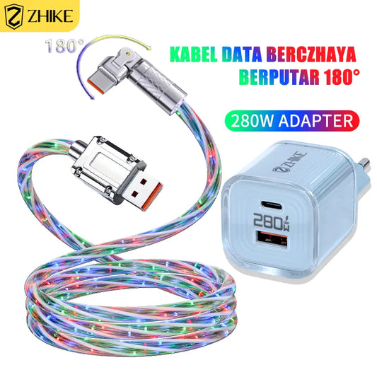 2 in 1 Luminous Cable, 3.3 ft