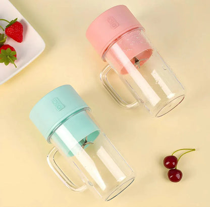 Mini Portable Juicer With Straw