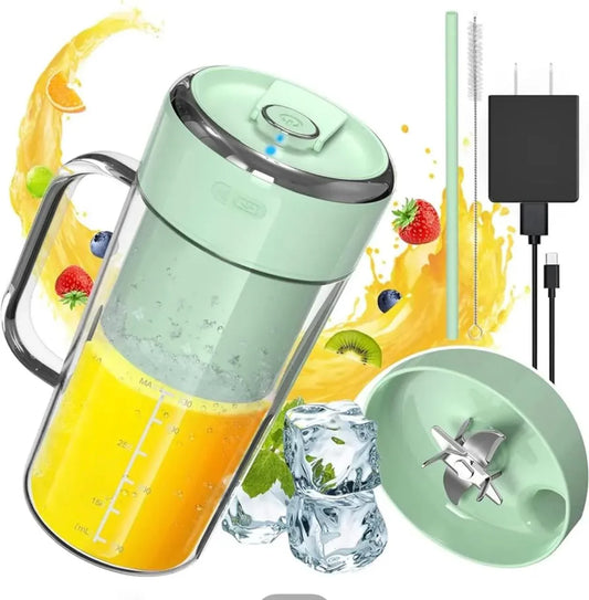 MINI SMOOTHIE BLENDER WITH STRAW