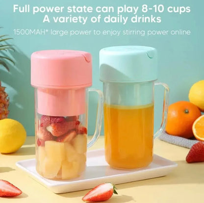 MINI SMOOTHIE BLENDER WITH STRAW