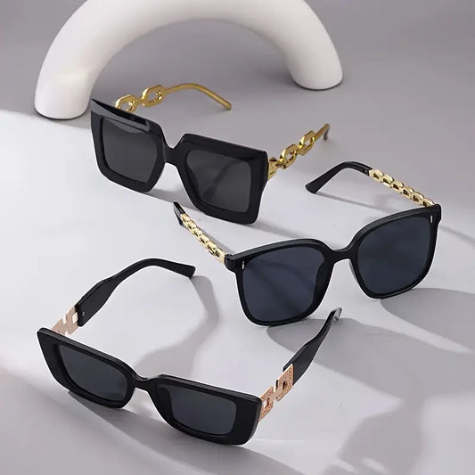 Stylish Glasses Set (Pack of 3)