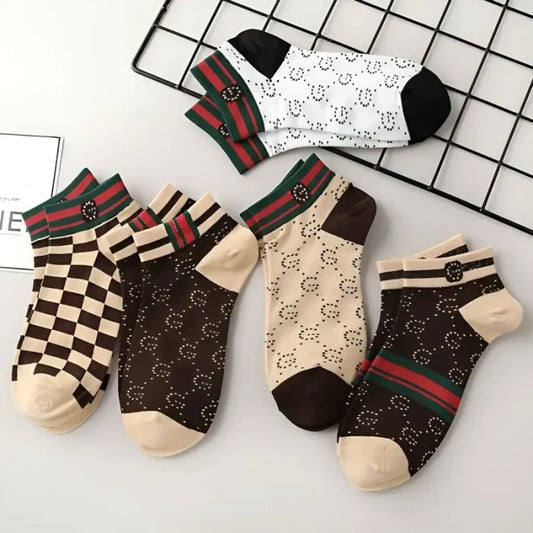 Low-Cut Short Socks(Pack of 5)
