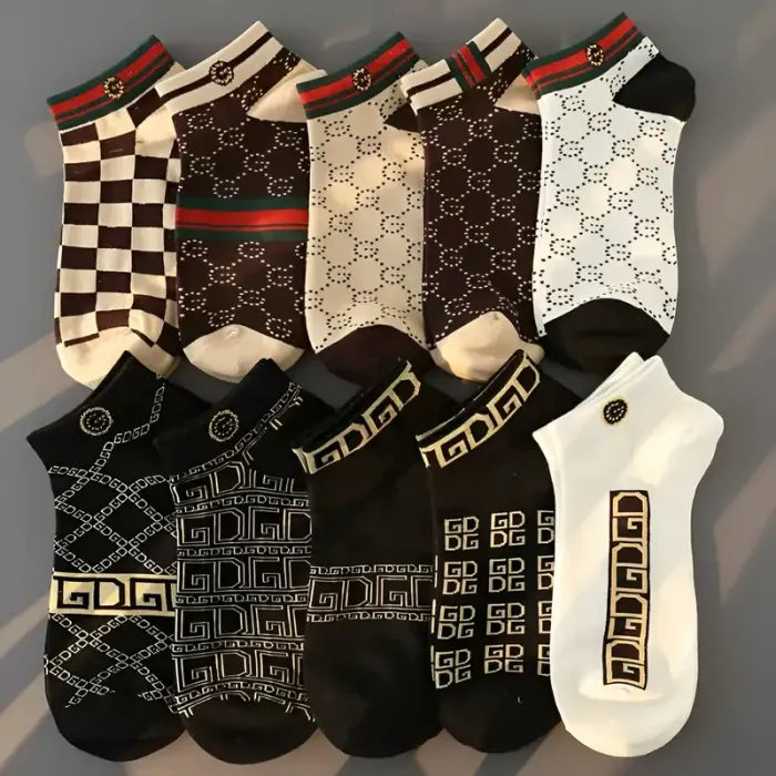 Low-Cut Short Socks(Pack of 5)