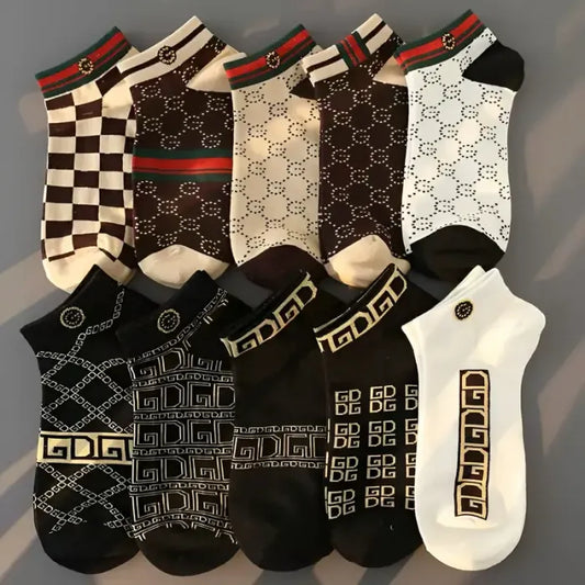 Low-Cut Short Socks(Pack of 5)