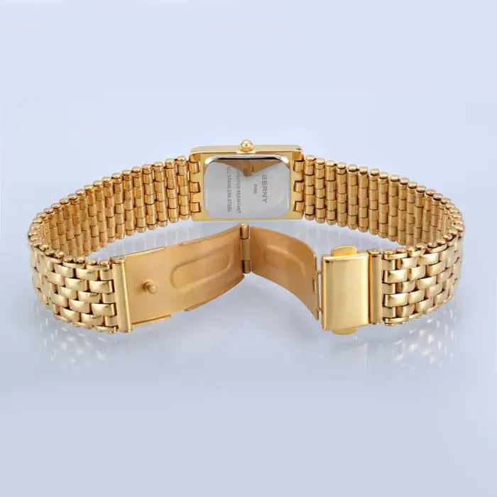 Luxury Gold Watch for Couple Women/Men