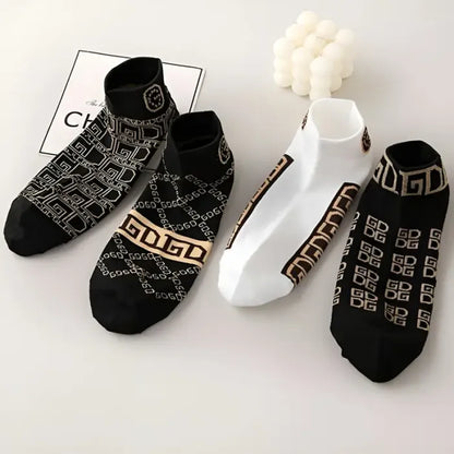 Low-Cut Short Socks(Pack of 5)