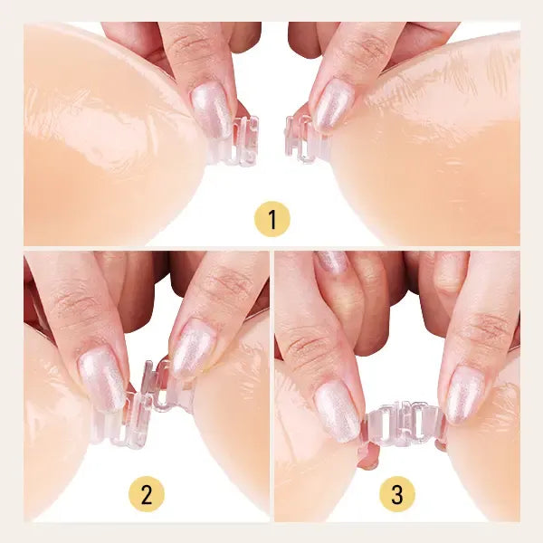 Reusable Strapless Adhesive Bra